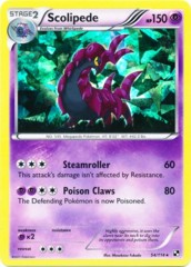 Scolipede 54/114 Cracked Ice Holo Promo - Dragons Exalted Blister Exclusive
